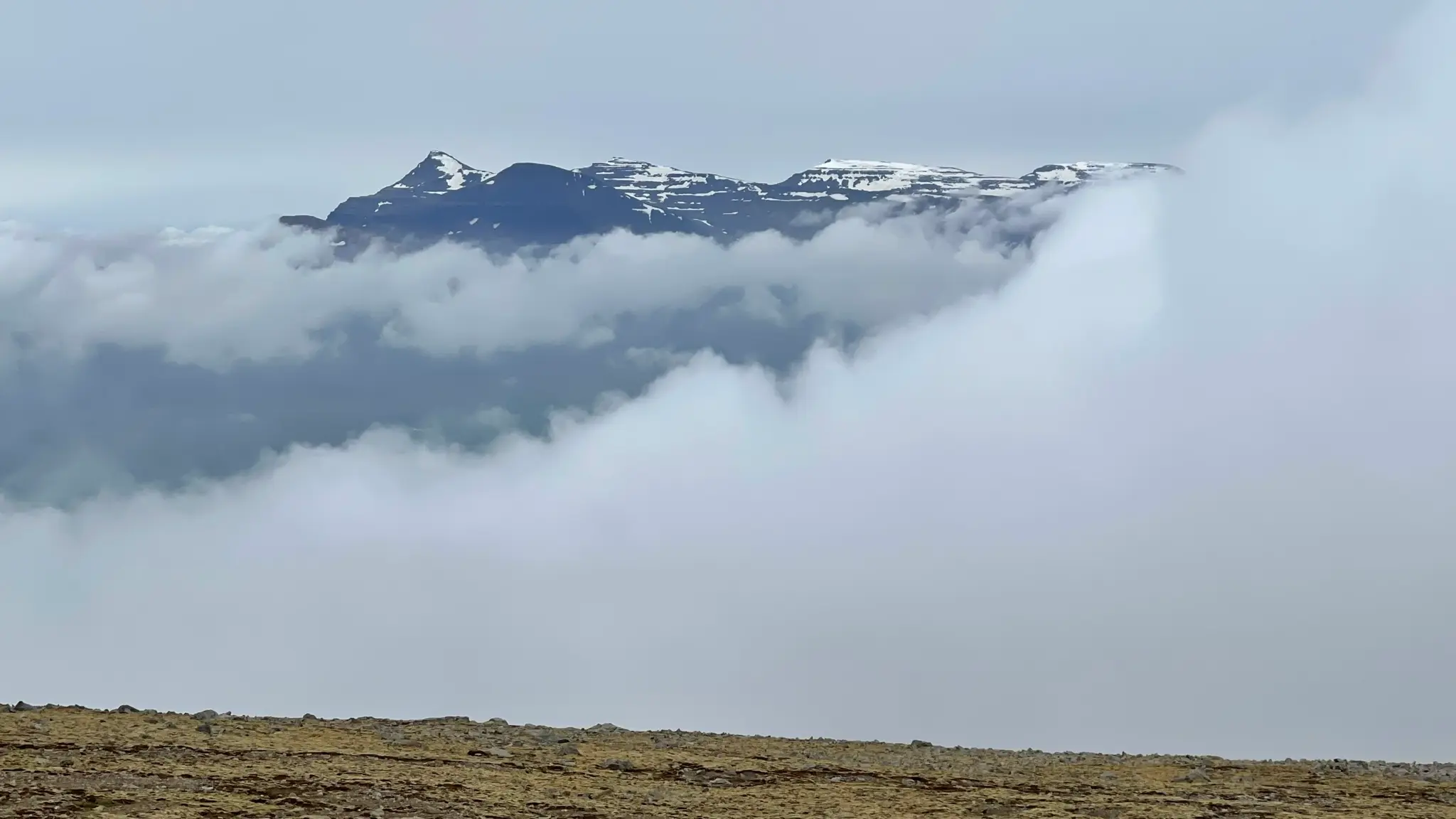Skarðsheiði range viewed from Akrafjall