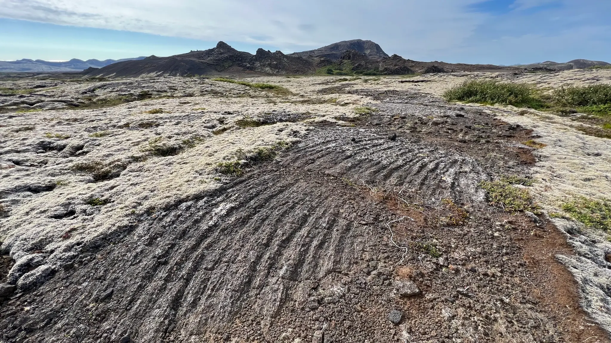 Ancient lava flows