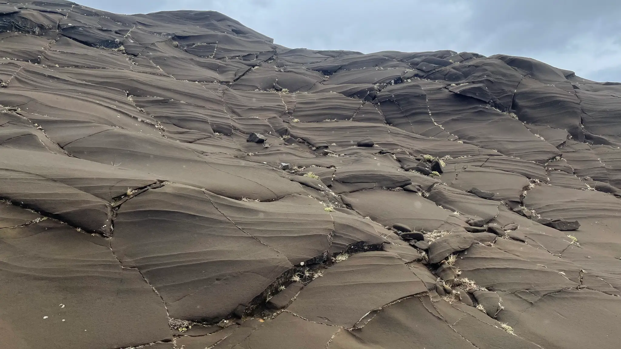 Interesting erosion patterns